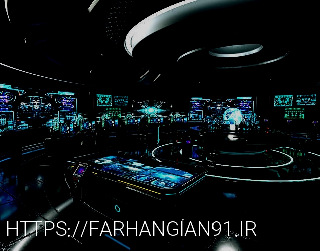 Sci Fi Interior Station